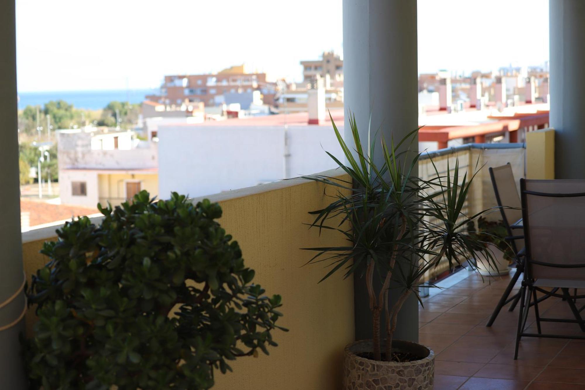 Enorme Terraza Con Vistas Al Mar By Hometels Sagunto Eksteriør bilde