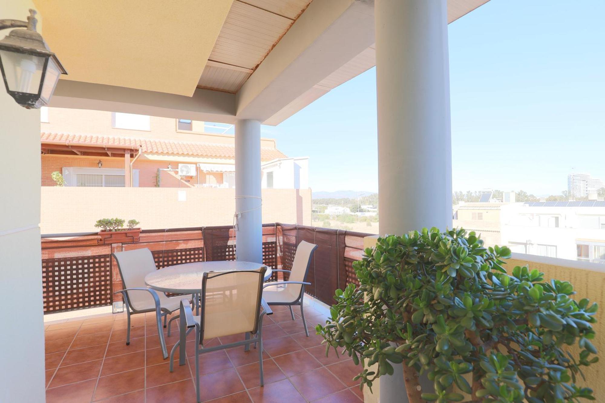 Enorme Terraza Con Vistas Al Mar By Hometels Sagunto Eksteriør bilde