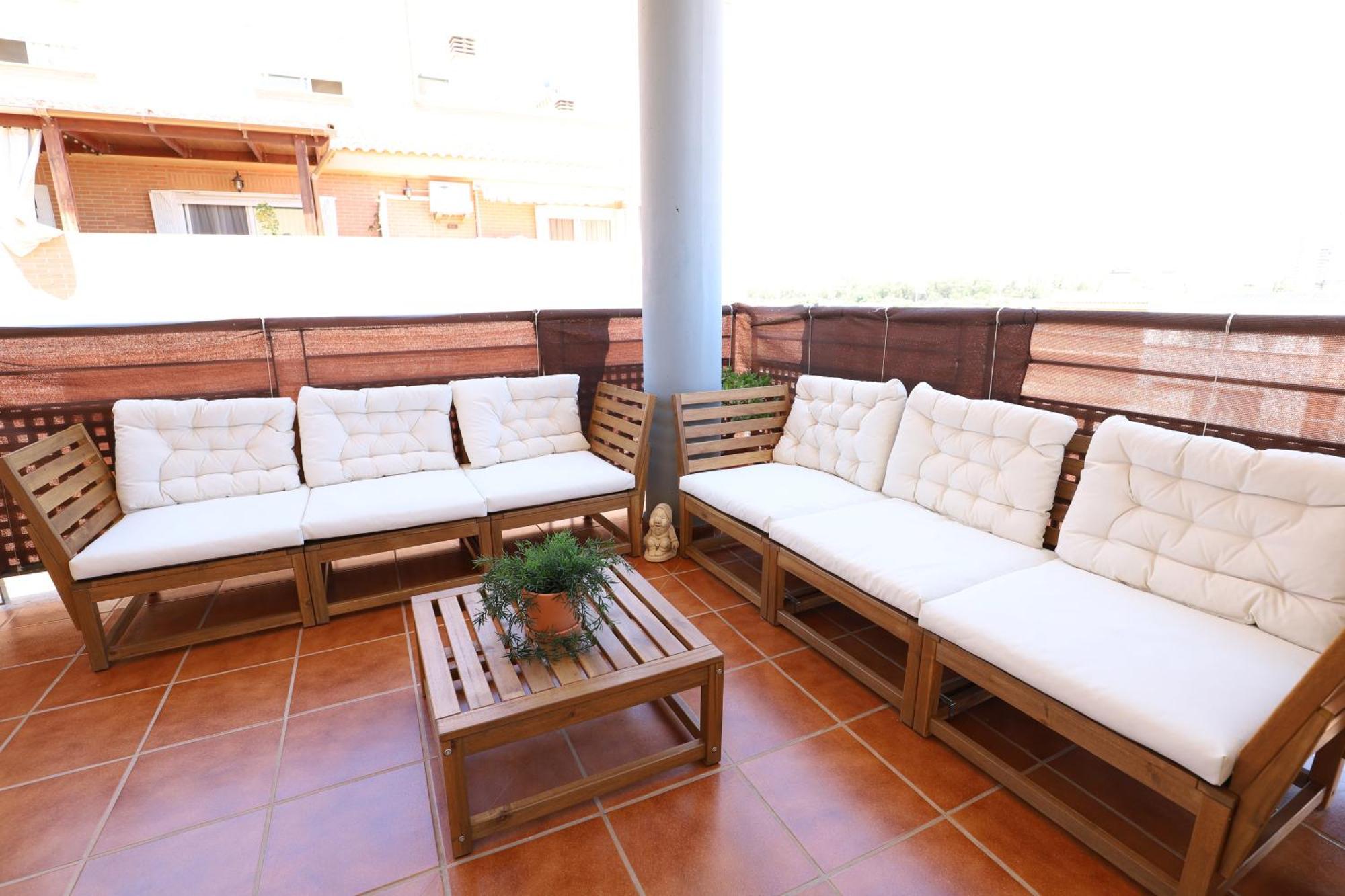 Enorme Terraza Con Vistas Al Mar By Hometels Sagunto Eksteriør bilde